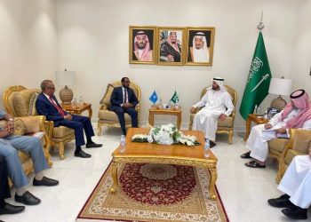 وزير الأوقاف الصومالي  يلتقي وزير الحج والعمرة السعودي