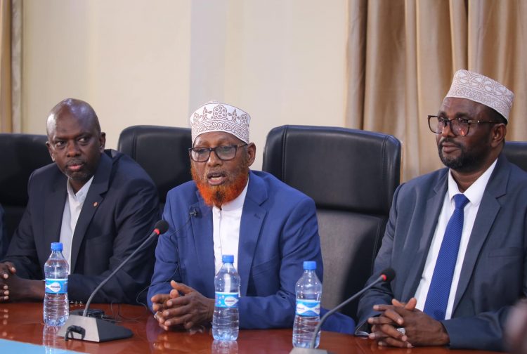 فخامة رئيس الجمهورية يجتمع مع رجال الأعمال الصوماليين في كينيا | صور