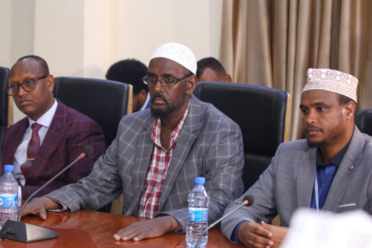 فخامة رئيس الجمهورية يجتمع مع رجال الأعمال الصوماليين في كينيا | صور