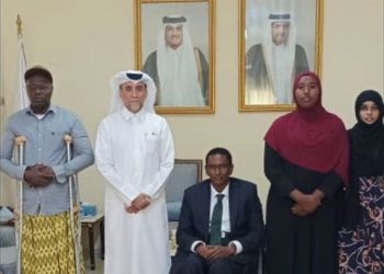 السفير القطري يستقبل رئيس الهيئة الوطنية لذوي الاحتياجات الخاصة