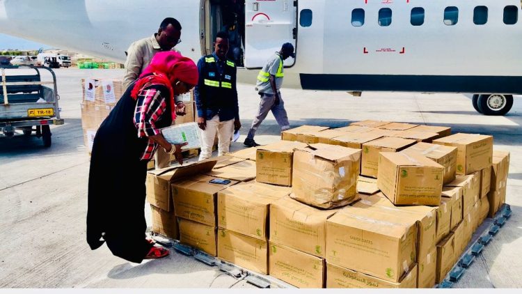 مساعدات قطرية وسعودية تصل إلى البلاد