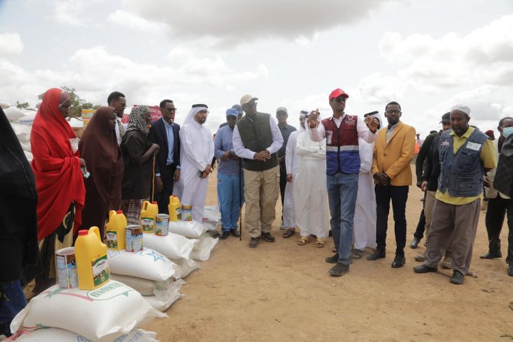 المبعوث الرئاسي للجفاف يشيد بدور دولة قطر في إيصال المساعدات للنازحين في الصومال