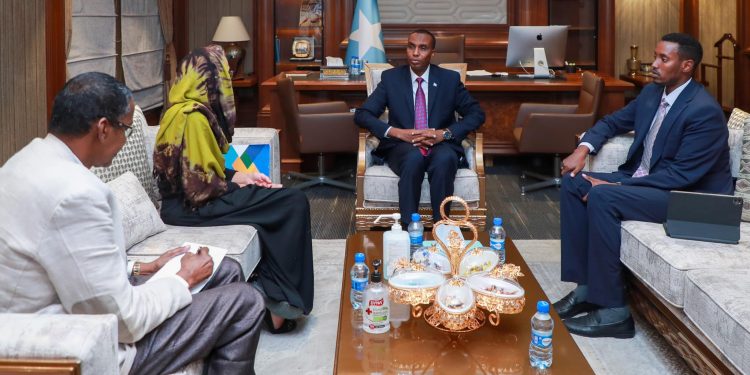 رئيس الوزراء يستقبل سفيرة الإتحاد الأوروبي لدى البلاد