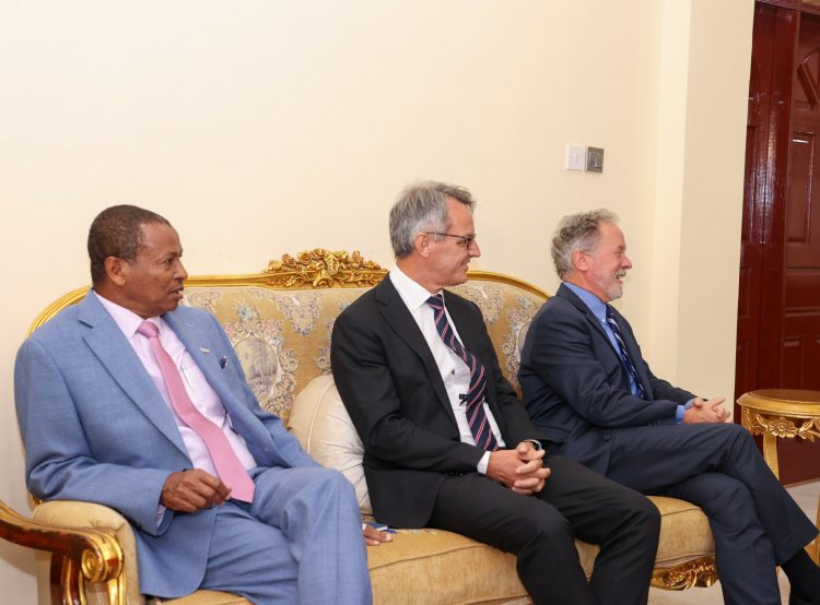 رئيس الجمهورية يستقبل المدير التنفيذي لبرنامج الأغذية العالمي