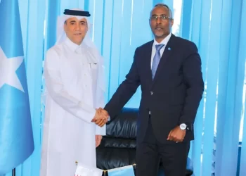 وزير الخارجية يستقبل السفير القطري لتعزيز العلاقات الصومالية القطرية