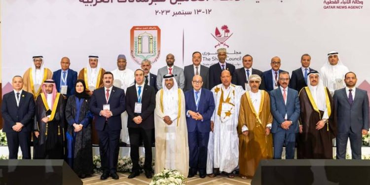 بمشاركة الصومال اختتام أعمال المؤتمر العاشر لجمعية الأمناء العامين للبرلمانات العربية بالدوحة