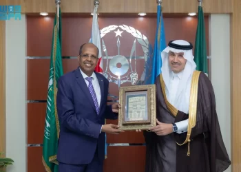 وزير النقل والخدمات اللوجستية السعودي يلتقى وزير الشؤون الخارجية والتعاون الدولي الجيبوتي