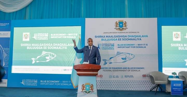رئيس الوزراء الصومالي يفتتح فعاليات مؤتمر الاستثمار في الاقتصاد الأزرق