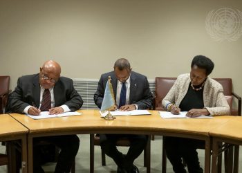 الصومال توقع اتفاقية ثلاثية مع مكتبي الأمم المتحدة وبعثة ” أتميس” للتعاون الأمني