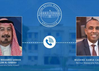 رئيس الوزراءالصومالي يجري اتصالا هاتفيا مع نظيره الكويتي