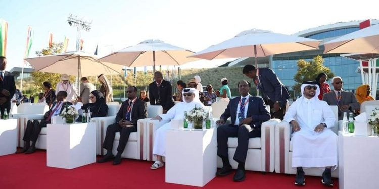 وزير الصحة الصومالي يشارك في الإحتفاء بالتراث التاريخي الصومالي في اكسبو الدوحة 2023