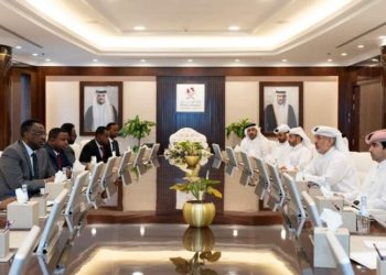 وزير العدل الصومالي يزور مركز الدراسات القانونية والقضائية التابع لوزارة العدل القطرية