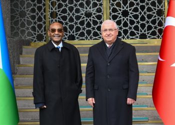 وزير الدفاع التركي يستقبل نظيره الجيبوتي في أنقرة