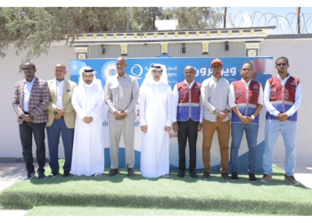 قطر الخيرية تدشن مشاريع حملة ويؤثرون بالصومال