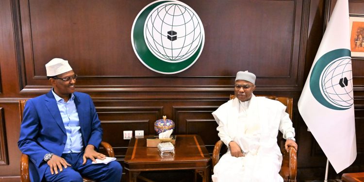 مندوب الصومال يقدم أوراق اعتماده لدى منظمة التعاون الإسلامي (بالصور)