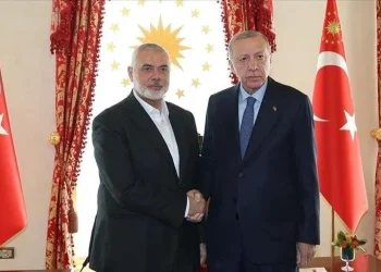 الرئيس أردوغان يلتقي إسماعيل هنية