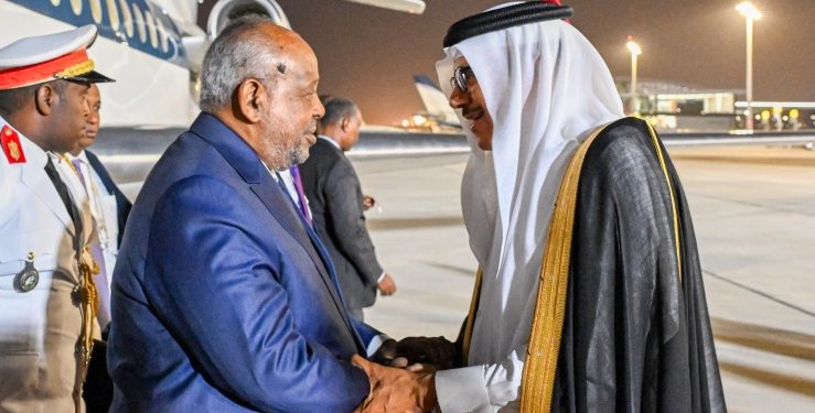 رئيس جمهورية جيبوتي يصل إلى مملكة البحرين للمشاركة في القمة العربية الثالثة والثلاثين