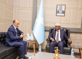 وزير الخارجية الصومالي يستقبل مدير عام البعثة الإقليمية لمنظمة التعاون الإسلامي في البلاد