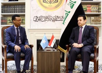 مستشار الأمن القومي الصومالي يلتقي نظيره العراقي في بغداد