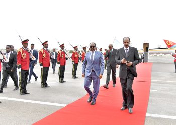 للمرة السابعة منذ انتخابه… الرئيس الصومالي يزور أسمرة