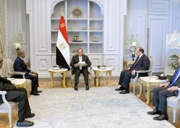 الرئيس المصري يستقبل وزير الخارجية الإريتري