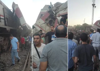 3 قتلى وعشرات المصابين في تصادم قطارين بمصر