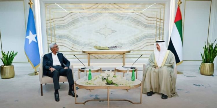 الصومال والإمارات تبحثان تعزيز التعاون