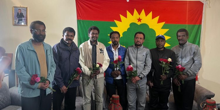 إطلاق سراح سبعة من كبار قادة جبهة تحرير أورومو بعد أكثر من أربع سنوات من الاعتقال دون توجيه اتهامات لهم