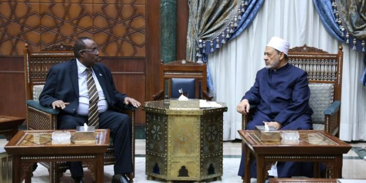 سفير الصومال بالقاهرة يلتقي بشيخ الأزهر الشريف