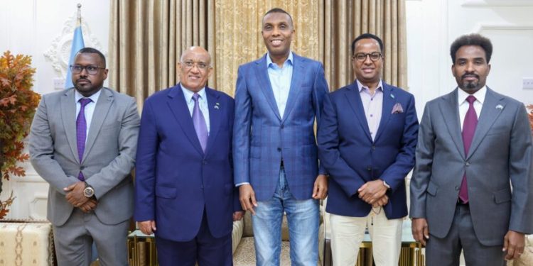 رئيس الوزراء يستقبل رئيس برلمان جيبوتي