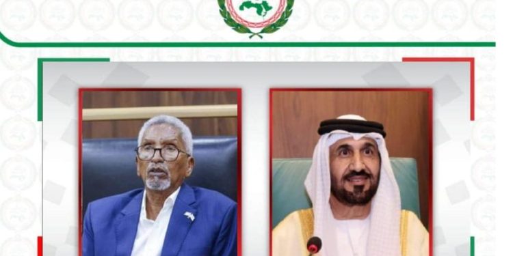 رئيس مجلس الشيوخ يتلقى رسالة تهنئة من رئيس البرلمان العربي