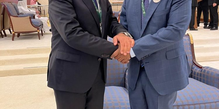 وزير الخارجية يلتقي نظيره المصري في الرياض