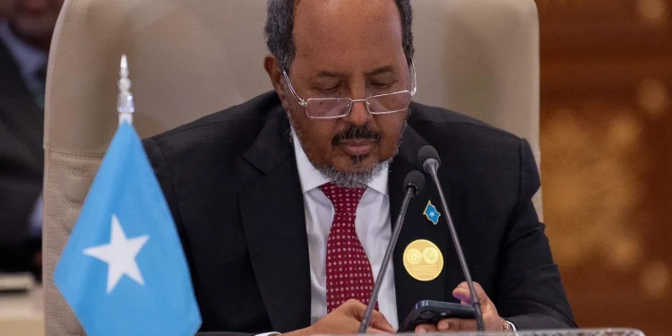 الرئيس حسن شيخ محمود يؤكد وقوف الصومال  مع الشعب الفلسطيني