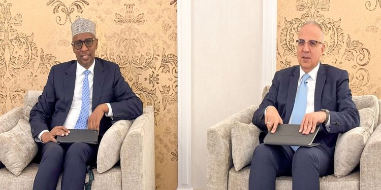 إجراءات لتوقيع مذكرة تفاهم بين الصومال ومصر  في مجال إدارة الموارد المائية والتدريب وبناء القدرات