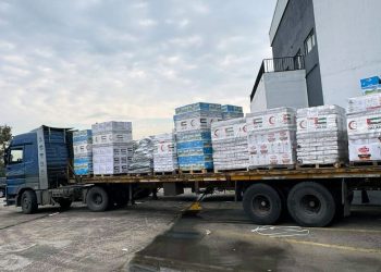 ضمن حملة الإمارات معك يا لبنان: ميناء بيروت يستقبل باخرة إماراتية محملة بـ3000 طن من المواد الإغاثية