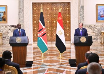 كلمة الرئيس المصري عبد الفتاح السيسي خلال المؤتمر الصحفي المشترك مع رئيس جمهورية كينيا