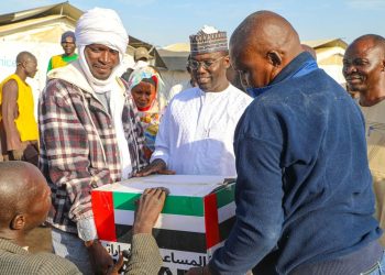 بتوجيهات رئيس الدولة. الإمارات تقدم مساعدات إنسانية لدعم الأمن الغذائي في تشاد