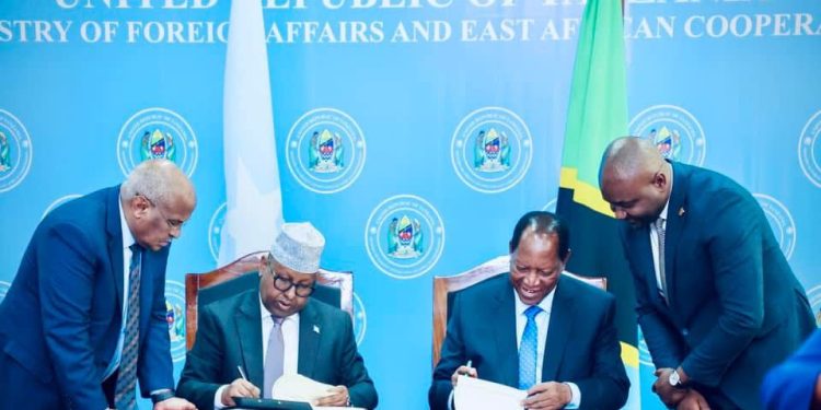 الصومال وتنزانيا توقعان ثلاث اتفاقيات تعاون في دار السلام
