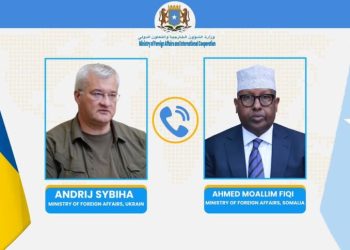 الصومال وأوكرانيا يبحثان تعزيز العلاقات الثنائية