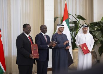 رئيسا الإمارات وكينيا يشهدان توقيع اتفاقية شراكة اقتصادية شاملة بين البلدين