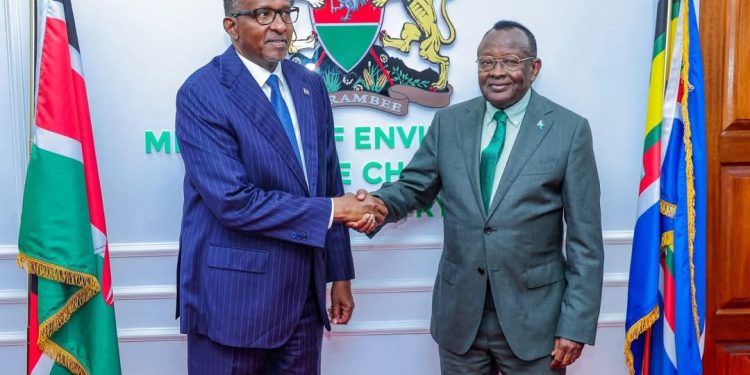 الصومال وكينيا يعززان التعاون في مجال حماية البيئة