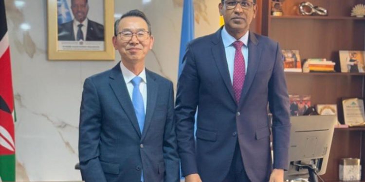 الصومال وكوريا الجنوبية تبحثان تعزيز العلاقات الثنائية