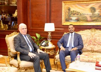 وزير الدولة للعدل الصومالي يلتقي النائب العام المصري ويزور معهد البحوث الجنائية والتدريب