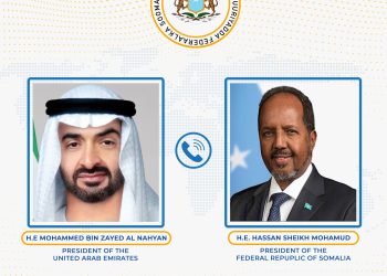رئيس الإمارات يجري اتصالًا هاتفيًا بنظيره الصومالي للاطمئنان على صحته