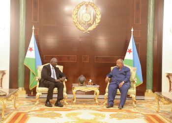 رئيس جيبوتي يستقبل نائب رئيس مجلس السيادة السوداني في قصر الجمهورية