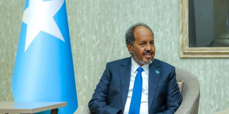الرئيس الصومالي يتسلم رسالة من نظيره الإماراتي