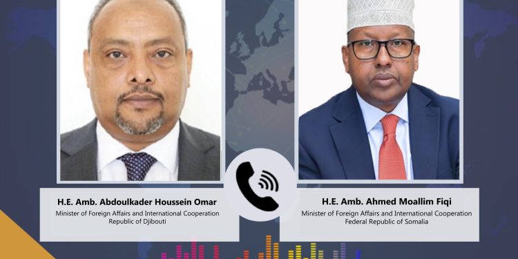 وزير الخارجية الصومالي يهنئ نظيره الجيبوتي الجديد