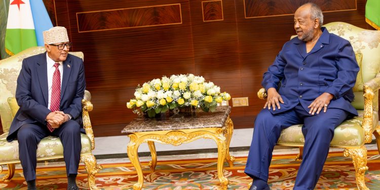رئيس جيبوتي يستقبل رئيس صوماليلاند في زيارة عمل تستغرق يومين