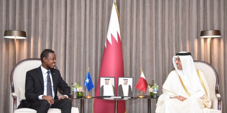 لقاء صومالي قطري في الدوحة لدفع التعاون في مجال التشغيل والتدريب