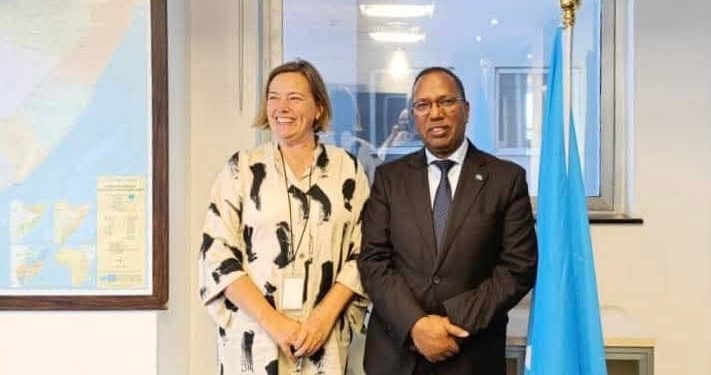 وزير الأشغال العامة الصومالي يلتقي مديرة البنك الدولي لتعزيز التعاون في مشاريع التنمية